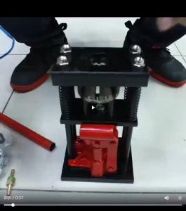 Professional Hydraulic Crimping Machine for Ferrules Range 8mm-21mm Suitable for Car Wash Jack and 8.5mm Connector Crimping