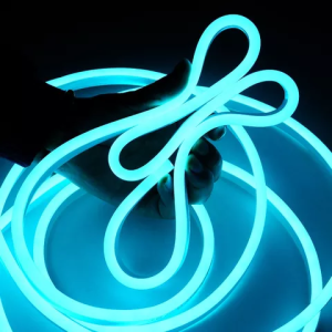 Paket Lampu LED Neon Flex 220V Lengkap Tinggal Colok 10METER /HK-5066 Strip Flexible IP65 WATERPROOF