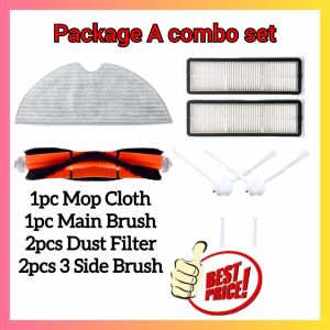 🔥LOCAL SELLER 🔥 Replacement for Dreame F9 Robot Vacuum Cleaner Accessories Mop Cloth Main Brush Side Brush Hepa Filter Berus