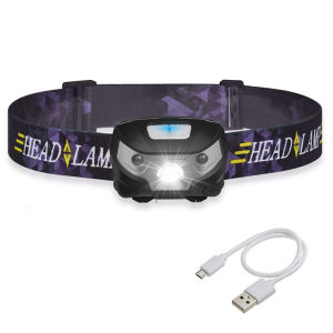 KEND Camping Outdoor Rechargeable USB Fishing Headlight Headlamp Torch Flashlight Head Light