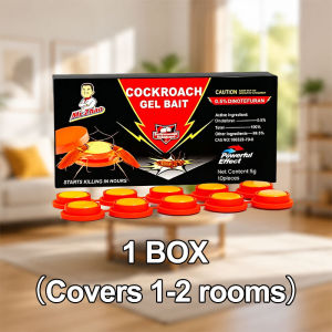 10Pcs Cockroach Gel Killer Repellant Trap Pamatay ng Ipis For Home Long-Lasting - Effective Roach Bait For Indoor Kitchen Cabinet - Pest Control Insecticide
