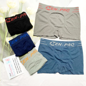 Quần lót đùi nam thun dệt kim không đường may lưng to 50kg đến 60kg Quandet02