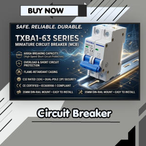 RAPID TOOLS:AC & DC Circuit Breaker - for Solar Mini Circuit Breaker Switch 6A-63A Overload Short Circuit Protect