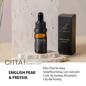 CITTA Lọ Tinh Dầu Đơn 10 ml Sử Dụng Cho Bộ Khuếch Tán Pha Lê Đá