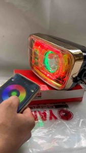 LAMPU DEPAN RX KING BILED PROJECTOR BATOK DAN RING GOLD ORIGINAL