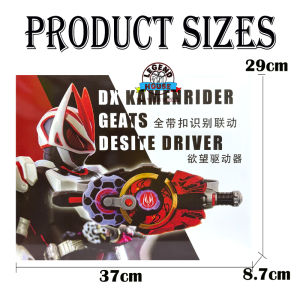 New Brand Kamen Rider Geats DX Series Driver Henshin Belt With Magnum Trigger Boost Handle Can Identify Other Buckles