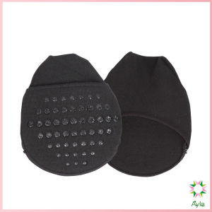 Ayla แผ่นรองหน้าเท้า รองพื้นรองเท้าครึ่งเท้า แผ่นฟองน้ำมีกันลื่น insoles