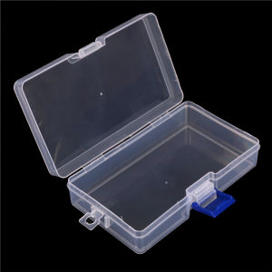 Fantic Nhựa rõ ràng các bộ phận lưu trữ hộp đồ trang sức thủ công container Organizer trường hợp