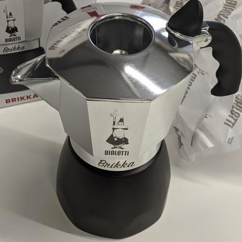 Bialetti brikka than Betty Loh Ti Mocha Pot double valve high pressure espresso coffee pot home