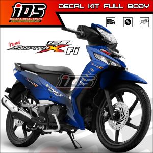 Decal Supra X 125 FI Stiker Supra X 125 FI Dekal Supra X FI Gradasi