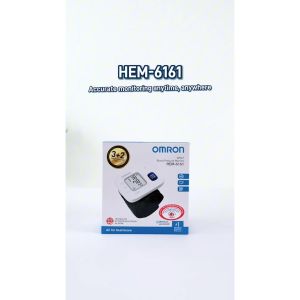 Ready stock🇲🇾OMRON Wrist Blood Pressure MonitorMonitor Tekanan Darah Pergelangan Tangan HEM-6161电子腕式血压计Waranti Tempatan 3+2 Tahun]