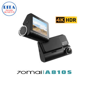 Camera hành trình 70Mai A810S 4K HDR - Bản Quốc Tế - Hàng Chính Hãng 70Mai Vietnam - Bảo Hành 1 Năm