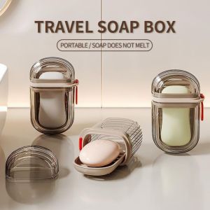 IQONICA (Buy one take 1) Soap Holder Soap Dish Convenient for Traveling Portable Bar Soap Case Travel Soap Box