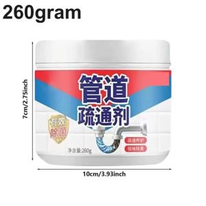 DiyHomeIpoh SUPER CLOG REMOVER TOILET KITCHEN DRAIN PIPES BASIN CLEAN POWDER / RED RUBBER PLUNGER PUMP SUCTION PELOCOK TANDAS SUMBAT