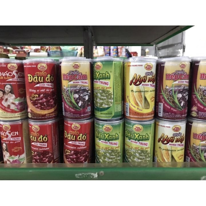 Cháo Sen Bát Bảo Minh Trung Các Loại lọ 365g