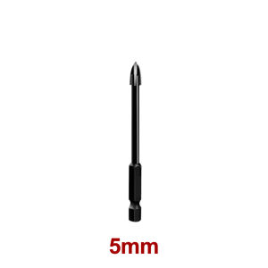 Gbest 3/4/5/6/8/10/12MM Carbide Glass Tile Drill tile mosaic Bit Set Ceramic Wall Plastic Wood concrete Hole Opener Power Tools driller titanium diamond Drill Bits drilling accessories mata drill besi tebuk penebuk lubangkonkrit 瓷砖钻头