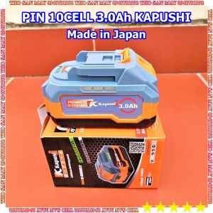 Pin lithium 10 cell 3000mAh Kapusi Nhật Bản cao cấp mạch mosfet chống cháy chân pin phổ thông