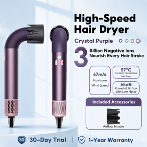 Ultra Fast Hair Dryer 110000RPM Negative Ion Smart Constant Temperature Low Noise Lightweight Travel Blow Dryer For Salon & Household