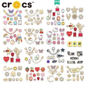 [Random] Metal jibbitz cross charm Random Choice 1 Piece metal Decorative Buckle Mystery