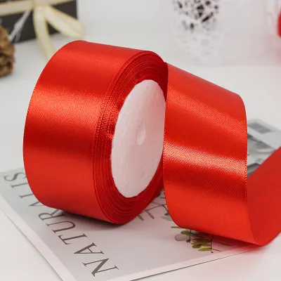 4cm Satin Ribbon 25yards per Roll Double edge/face Gift Wrapping Wedding Birthday Party Decoration Ribon