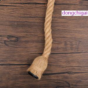 dongchigai Mỹ cổ điển gai dây mặt dây đèn nhà hàng bar cafe công nghiệp trang trí mặt dây đèn dệt tay dây đèn