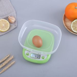 QZ-183 Kapasitas 5 Kg / 1 Gram Timbangan Dapur Digital Elektronik Electronic Kitchen Scale Timbangan Kue Kopi Bumbu Makanan Masak Mangkok 5kg / 1gr