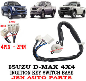 J04S04 IGNITION KEY SWITCH BASE (4+2 PIN) ISUZU D-MAX 2.5 3.0 CC 4X4 LORRY TRUCK AKSESORI