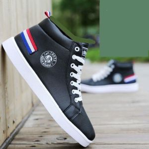 Giày nam cao cổ 2 MÀU gót mix dây dù đẹp thời trang cá tính rất TREND