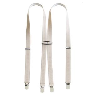 Stylish Suspenders for Men Women with Secure 4 Clip Attachments Formal Suit Suspenders Elastic Classical Designs