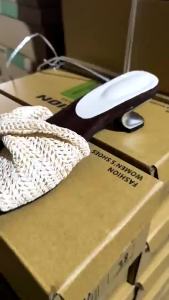 [Free Shipping] Unique retro square-toed woven high-heeled slip-on sandals for summer vacations paired with skirts