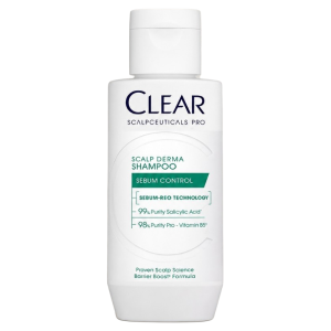 Dầu Gội Clear Scalpceuticals Pro Sebum Control 80G | Kiểm Soát Dầu Nhờn Giảm Bết Tóc Chai Mini