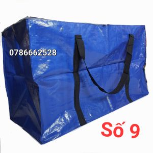 Túi bạt đựng đồ có dây kéo chịu tải trên 20kg (nhiều size)
