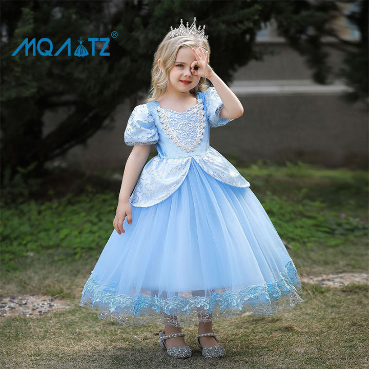 MQATZ Baby Girl Princess Cosplay Dress For Kids Clothing