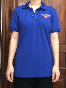 Áo đoàn thun đoàn thanh niên nam nữ Logo thêu may kỹ vải tốt