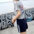 QUẦN ĐÙI, QUẦN SHORT 2 sọc NỮ COTTON  MẶT NHÀ. 