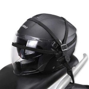 Universal Motorcycle Luggage Rope Net Protector Stretch Rope Tension Rope Retractable Elasticated Cord With 2 Hooks