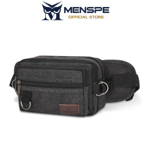 MENSPE Men Waist Bag Shoulder Bag Chest Bag Fashion Cross Body Bag Oxford Waterproof Bag Large Capacity Leisure Bag Street Bag Casual Bag Messenger Bag Travel Bag Sports Bag