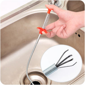 60/85/90/160CM Spring Pipe Dredging Tools Drain Snake Drain Cleaner Sticks Clog Remover Cleaning Tools for Kitchen Sink