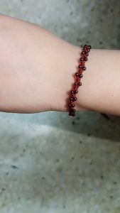 rantai leher necklace garnet diy 石榴石diy 项链款