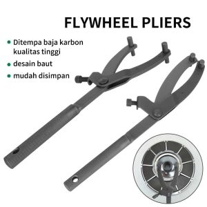 Treker Cvt Multipro Tahanan Kopling Untuk Semua Jenis Motor Treker Cvt Penahan Kopling Magnet Pembongkaran/Flywheel Plier Coupling Nut Spanner Bahanan Y
