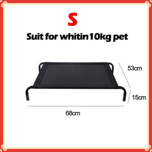 SiamHome Elevated Pet Bed Dog Bed Cat Bed Bigger Size Breathable Cooling Mesh Steel Frame House Anti Skin Disease Tempat Tidur Peliharaan 宠物床