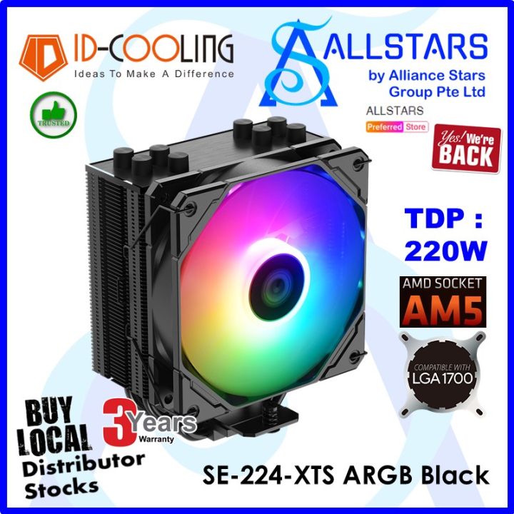 (ALLSTARS : We are Back / DIY PROMO) ID-Cooling / IDCooling SE-224-XTS ...