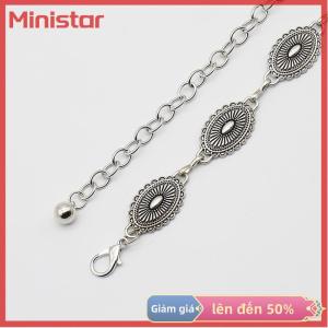 Ministar Retro đa năng phong cách dân tộc kim loại Bohemian eo chuỗi vành đai cho phụ nữ thời trang áo len chuỗi eo con dấu cơ thể phụ kiện trang trí nội thất