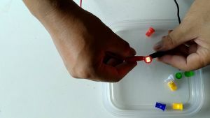 ไฟวัดบูส LED 2ชิพ T10 ขั้วเสียบ DC12V. จํานวน 1 คู่