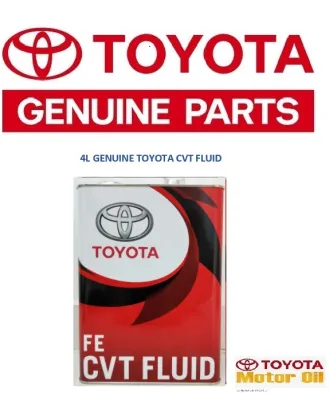 Toyota Genuine CVT FE Transmission Fluid 4 Liters