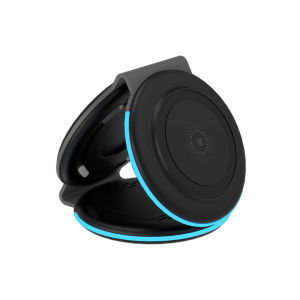 DESKTRON Foldable Wireless Charger - Magnetic 3-in-1 Charging Dock 15W Fast Charge Pad Qi Fast Charging Station