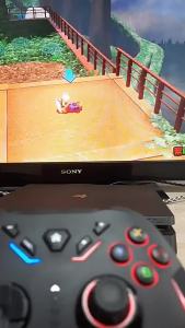 โมเดลส่วนตัวข้ามพรมแดน RGB แสงที่น่าทึ่ง Switch ที่จับ ตัวแก้ไขมาโครการตรวจจับการเคลื่อนไหวหกแกน PC แอนดรอยด์ Switch จอยเกม