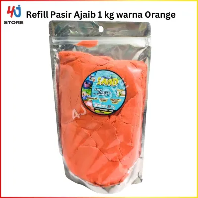 Mainan Pasir Ajaib 1 kg Lengkap Magic Sand
