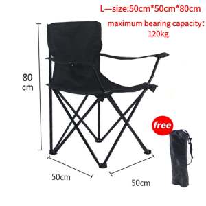 Camping Chair Outdoor Camping Chair Heavy Duty Folding Chair Portable Outdoor Folding Chair Beach Chair Fishing Chair