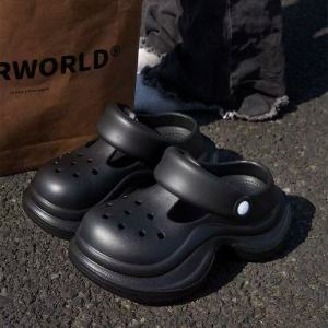 StrideGlow Korean Sandals For Women Clogs For Women Slippers Platform Sandals White Sandals 8CM